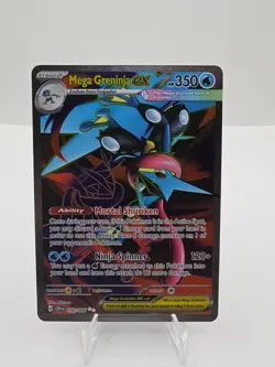 Pokemon TCG Mega Greninja Ex 100/86 Chaos Rising EN pack fresh - Image 1