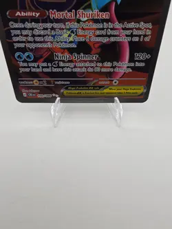 Pokemon TCG Mega Greninja Ex 100/86 Chaos Rising EN pack fresh - Image 3