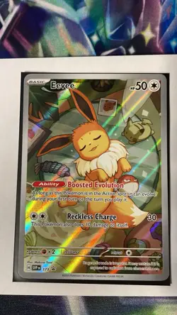 Pokemon TCG Eevee 173 Holo Promo Prismatic Evolutions NM - Image 1