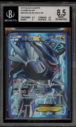 Pokemon Dialga EX Plasma Blast Full Art #99 BGS 8.5 - Image 1