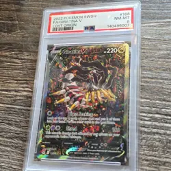 Pokemon Co. Giratina V 186/196 Lost Origin Alt Full Art Holo EN 2022 PSA 8 - Image 1