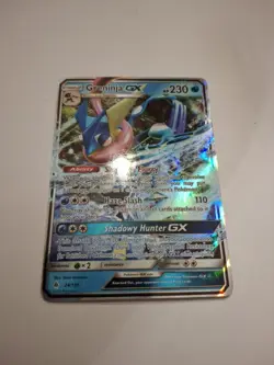 Greninja GX 24/131 Forbidden Light NM Ultra Rare Pokemon Card - Image 1