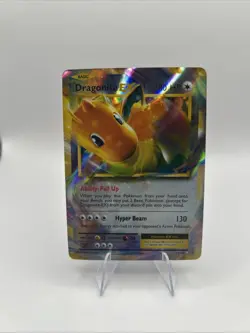 Pokemon TCG 2016 XY Evolutions Dragonite EX 72/108 Pack Fresh Pull - Image 1