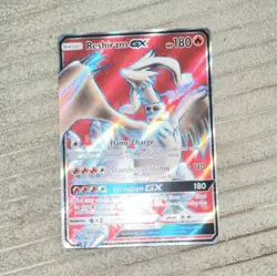 Pokemon Reshiram GX Full Art 65/70 Dragon Majesty Holo Ultra Rare - Image 1