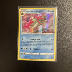 Pokemon Astral Radiance Prerelease Black Star Hisuian Basculegion SWSH205 - Image 1