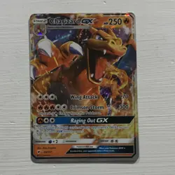 The Pokemon Company Charizard GX Ultra Rare Full Art Holo Sm-Burning Shadows 20… - Image 1
