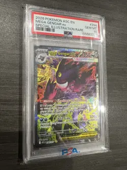 2026 Pokemon Ascended Heroes ASC EN Mega Gengar Ex SIR #284 PSA 10 GEM MINT - Image 2