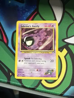Pokemon Tcg Sabrina's Gastly 093/132 Gym Heroes Regular VLP - Image 1