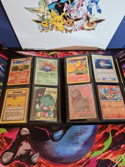 160 Pokemon Binder Collection | 30+ Vintage/WOTC/EX's+ Modern Holos + More - Image 2