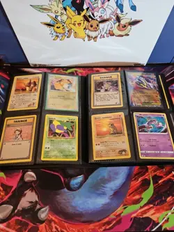 160 Pokemon Binder Collection | 30+ Vintage/WOTC/EX's+ Modern Holos + More - Image 4