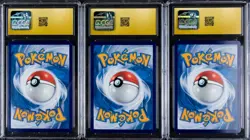 Lot of (3) Pokemon S. Chinese Gem Pack Vol. 2 Holo - CGC PRISTINE 10 - Image 2