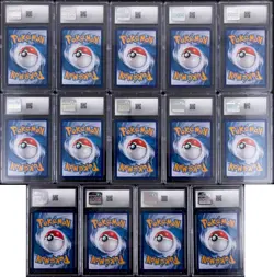 Lot of (14) 2025 Pokemon S. Chinese Vol. 2 Master Ball Rev Holo CGC 7.5- 8.5 - Image 2