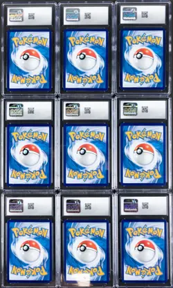 Lot of (9) Pokemon S. Chinese Gem Pack Vol. 2 Prismatic Holo CGC MINT 9 - Image 2