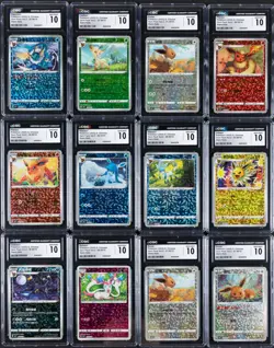 Lot of (12) Pokemon S. Chinese Gem Pack Vol. 2 Star Holo - CGC GEM MINT 10 - Image 1