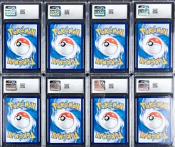 Lot of (8) 2025 Pokemon S. Chinese Gem Pack Vol. 2 Set Logo Rev Holo CGC 6- 8.5 - Image 2