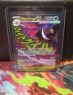 Pokemon TCG Mega Gengar EX 269/217 Mega Attack Rare Ascended Heroes English - Image 1