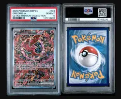 2025 POKEMON MEP EN-ME BLACK STAR PROMO #024 ORICORIO EX PSA 10 - Image 1