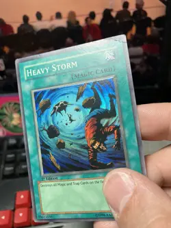 Heavy Storm 1st Edition MRD-142 Super Rare - Yugioh Metal Raiders - Image 3