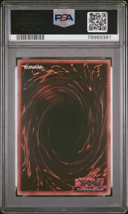 Blue Eyes White Dragon EN004-110 QCSR attribute Error-german Yugioh PSA 9 - Image 2