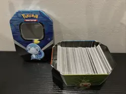 400+ Unused Pokemon Code Cards With Tin! - Image 1