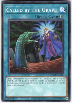 Called by the Grave SDWD-EN026 Structure Deck: Yu-Gi-Oh Unlimited NM - Image 1