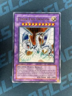 Yugioh Cyber End Dragon 1st Edition Ultra Rare CRV-EN036 HP - Image 1