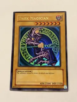 Yu-Gi-Oh! Blue-Eyes White Dragon & Dark Magician Holo Vintage SDK-001 SDY-006 - Image 2