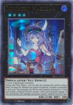 Downerd Magician - BROL-EN085 - Ultra Rare - 1st Edition x1 - Lightly Played - Image 1