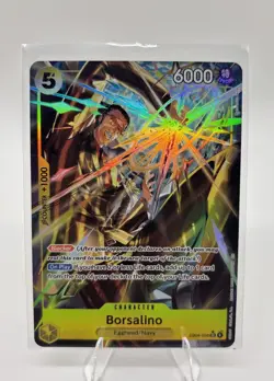 OP15 Borsalino (Alt Art) EB04-058 SR OP15 KAMI’S ISLAND ENGLISH ALTERNATE - Image 1