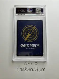 2023 One Piece Japanese OP05 1st Anniversary #012 Monkey D Luffy PSA 10 GEM MINT - Image 2