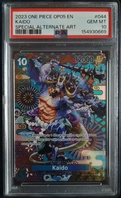 One Piece Kaido (SP) Alternate Art OP05-044 Awakening of the New Era Foil - Image 1