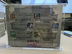 Disney Lorcana Disney 100 collectors gift set rise floodborn sealed acrylic case - Image 2