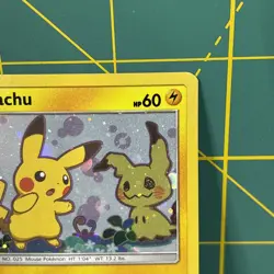 Pikachu Promo SM162 Team Up Blister Pokemon Card Excellent LP Sun & Moon Boxed - Image 5