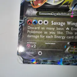 Pokemon Mega Salamence EX #XY171 XY Holo Card Promo M Salamence EX - Image 2