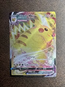 Pikachu VMax SWSH286 Black Star Promo Pokemon Card - Image 1