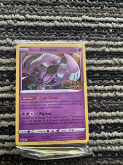 Galarian Articuno Evolving Skies Holo SWSH123 Promo Pokemon Card Sealed deck+(2) - Image 2