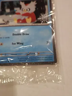 SEALED Pokemon Delibird 046 Paldea Evolved 2025 Holiday Festive Stamp Card NM - Image 4