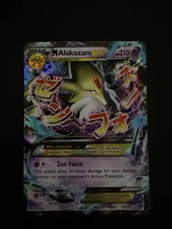 Pokemon M Alakazam EX Holo Ultra Rare TCG Card 26/124 XY Fates Collide - Image 1