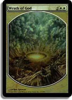 Wrath of God (Player Rewards Textless) FOIL Promo PLD Special CARD ABUGames - Image 1