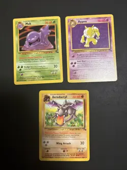 Pokemon TCG: Vintage Fossil 27 Card Lot Ft 3 Non Holo Rare. 45% Of Set - Image 2
