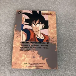 Dragon Ball North American Trading Collection 10 Japan Card Game - Image 2