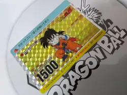 Dragon Ball Z PP Card First Battle Special 1500 Power Japan - Image 4