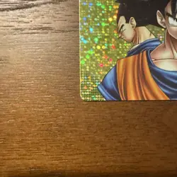 Dragon Ball Z Son Goku Card Used White Flake Japan - Image 4