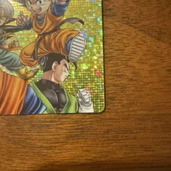 Dragon Ball Z Son Goku Card Used White Flake Japan - Image 5