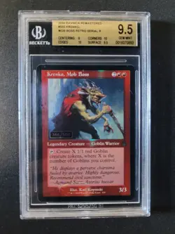 MTG Serialized Krenko, Mob Boss #366/500 - Image 1