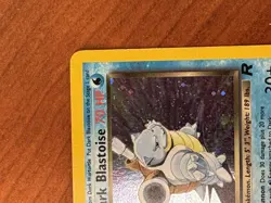 Pokemon TCG Dark Blastoise 3/82 Holo Rare WOTC: Team Rocket 1999 - Image 5