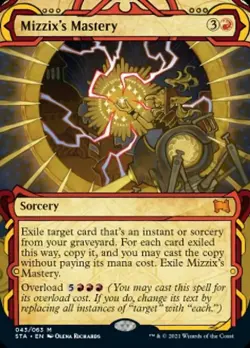 MTG English Mizzix's Mastery (Foil Etched) NM Foil Strixhaven Mystical Archive - Image 1
