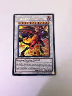 Yugioh - Red Nova Dragon - Ultra - 1st - STBL-EN042 - NM - Image 1