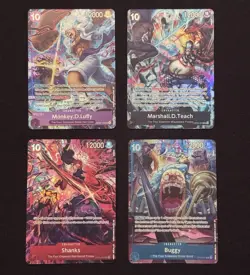 One Piece 2nd Anniversary Four Emperors Set English - Cards Only - Image 4