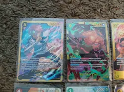 Lot Of 11 One Piece TCG English Alt Art And SEC Cards - Image 2